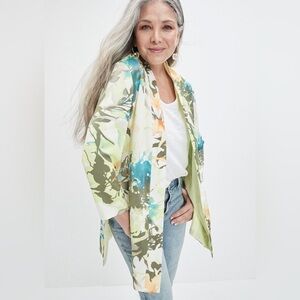Chicos' Spring Paradise Duster/ Size 3